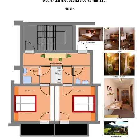 Apart-garni Alpevita Gasthuis 3*